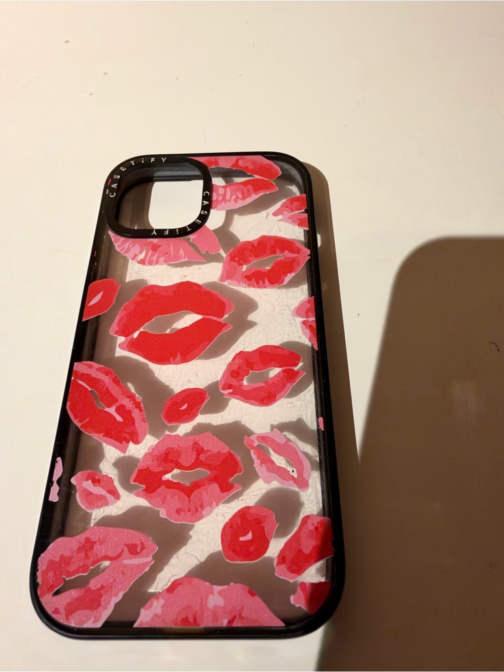 Casetify iPhone 15 Case Lipstick Kisses